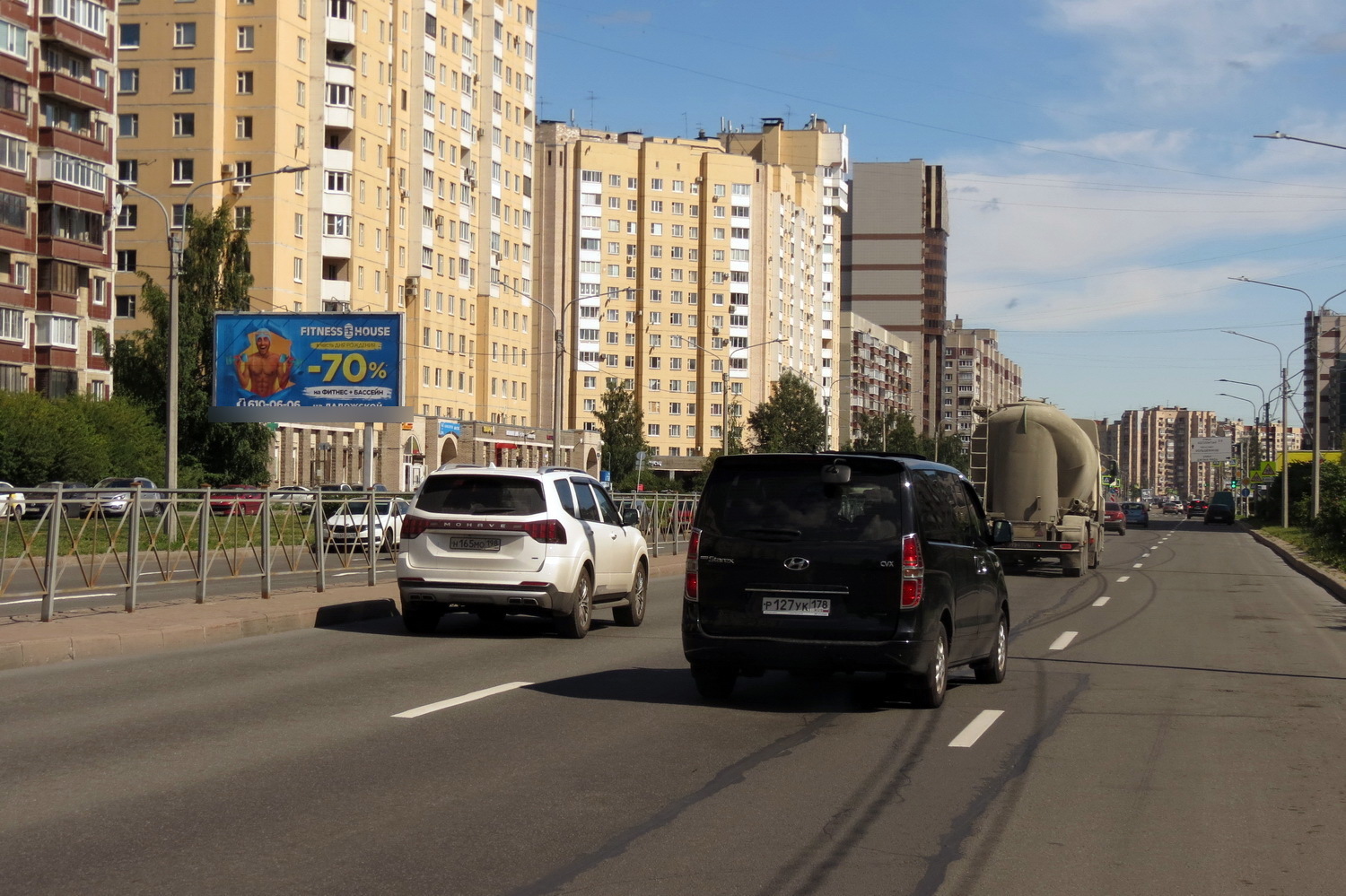 Фотография рекламного носителя, тип: Билборд 3x6, адрес: Пятилеток пр-т., д.15, корп.8, Санкт-Петербург, Россия. Сторона Б №638119