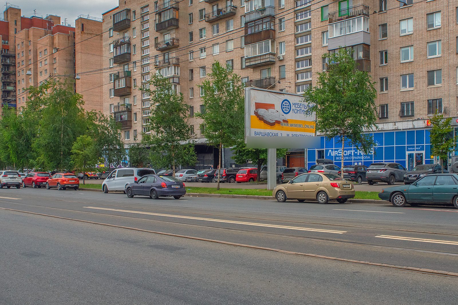 Фотография рекламного носителя, тип: Билборд 3x6, адрес: Маршала Говорова ул., д.10, Санкт-Петербург, Россия. Сторона А №639146