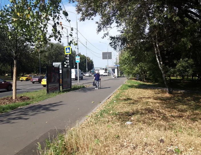 Фотография рекламного носителя, тип: Афиша 1.75x1.8, адрес: Осташковская ул., д.26, стенд 2, Москва, Россия. Сторона B №937739