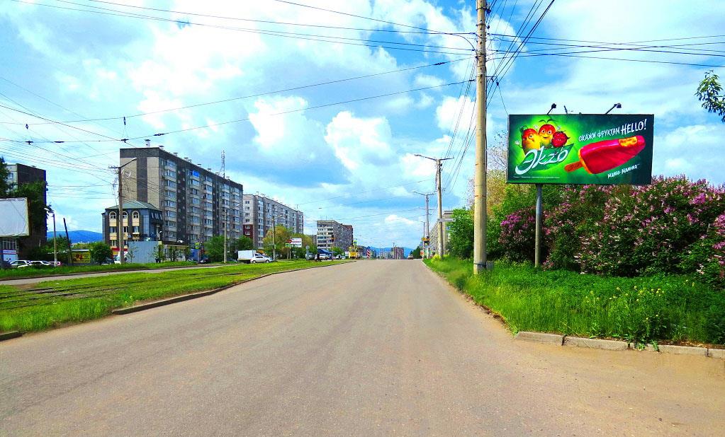 Фотография рекламного носителя, тип: Билборд 3x6, адрес: Щорса ул., д.30, Красноярск, Красноярский край, Россия. Сторона А №88415