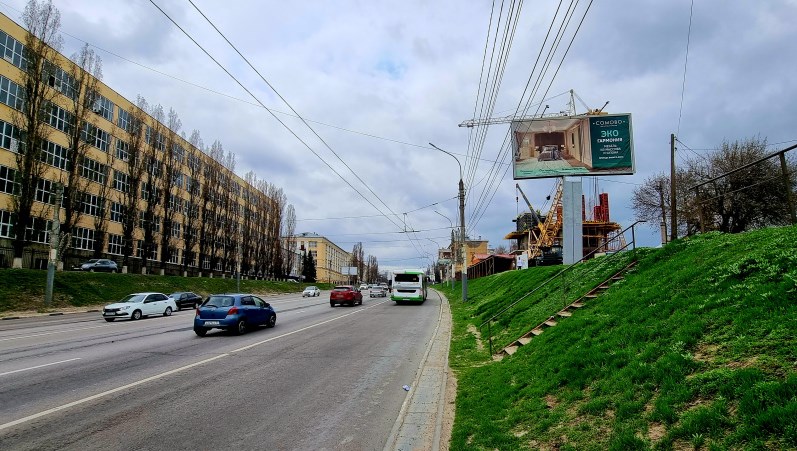 Фотография рекламного носителя, тип: Билборд 3x6, адрес: 20-летия Октября ул., д.28, Воронеж, Воронежская область, Россия. Сторона A №1002335