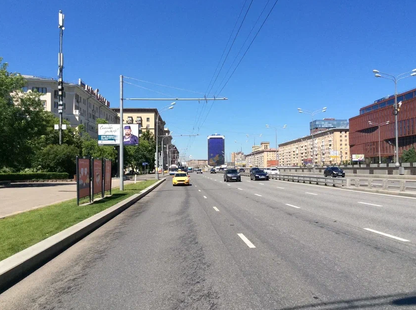 Фотография рекламного носителя, тип: Афиша 1.75x1.8, адрес: Ленинградский пр-т., д.69, стенд 1, Москва, Россия. Сторона A №618600