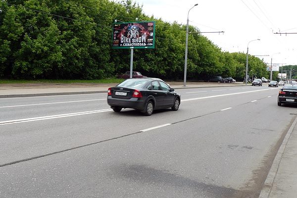 Фотография рекламного носителя, тип: Билборд 3x6, адрес: Нижн. Мневники ул., д.102, Москва, Россия. Сторона B №64699
