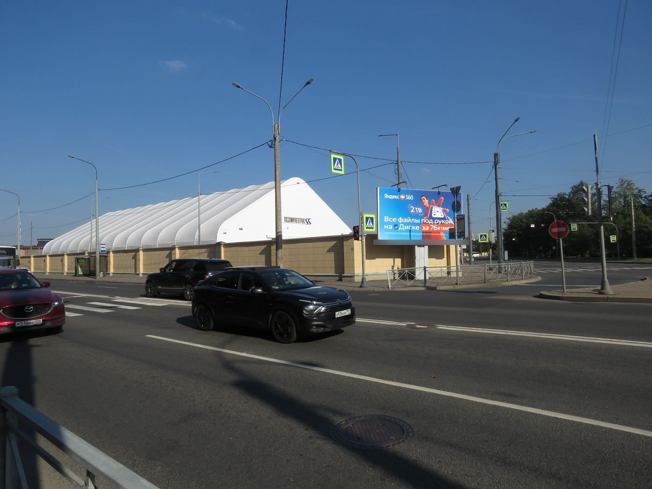 Фотография рекламного носителя, тип: Билборд 3x6, адрес: Расстанная ул. Х Днепропетровская ул., Санкт-Петербург, Россия. Сторона А1 №106354