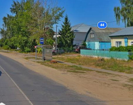 Фотография рекламного носителя, тип: Остановка 1.8x1.2, адрес: Комсомольская ул. «Типография» ост., Рассказово, Тамбовская область, Россия. Сторона А №1377361