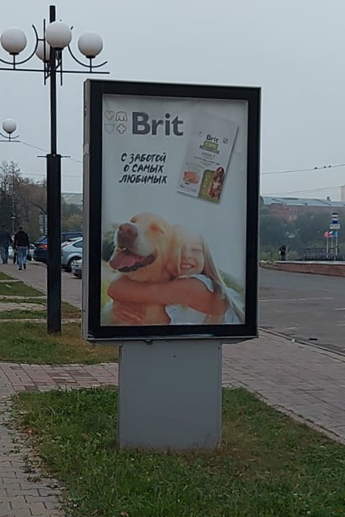 Фотография рекламного носителя, тип: Ситиформат 1.8x1.2, адрес: Красноармейская ул., д.4б, поз.2, Раменское, Московская область, Россия. Сторона B №718122