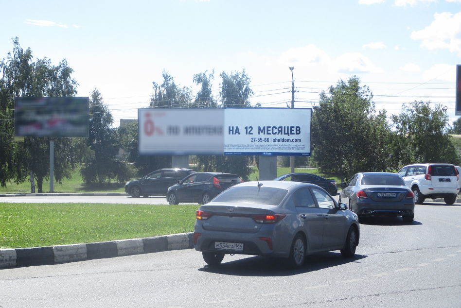 Фотография рекламного носителя, тип: Билборд 3x6, адрес: Симбирская ул. Х 6-й Соколовогорский пр-зд., автосалон Hyundai, поз.1, Саратов, Саратовская область, Россия. Сторона А №157006