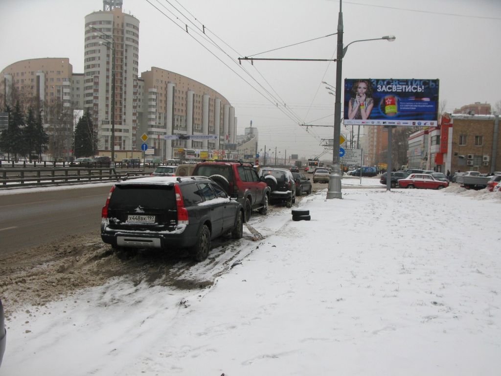 Фотография рекламного носителя, тип: Билборд 3x6, адрес: Маршала Жукова пр-т., д.56, Москва, Россия. Сторона А №93381