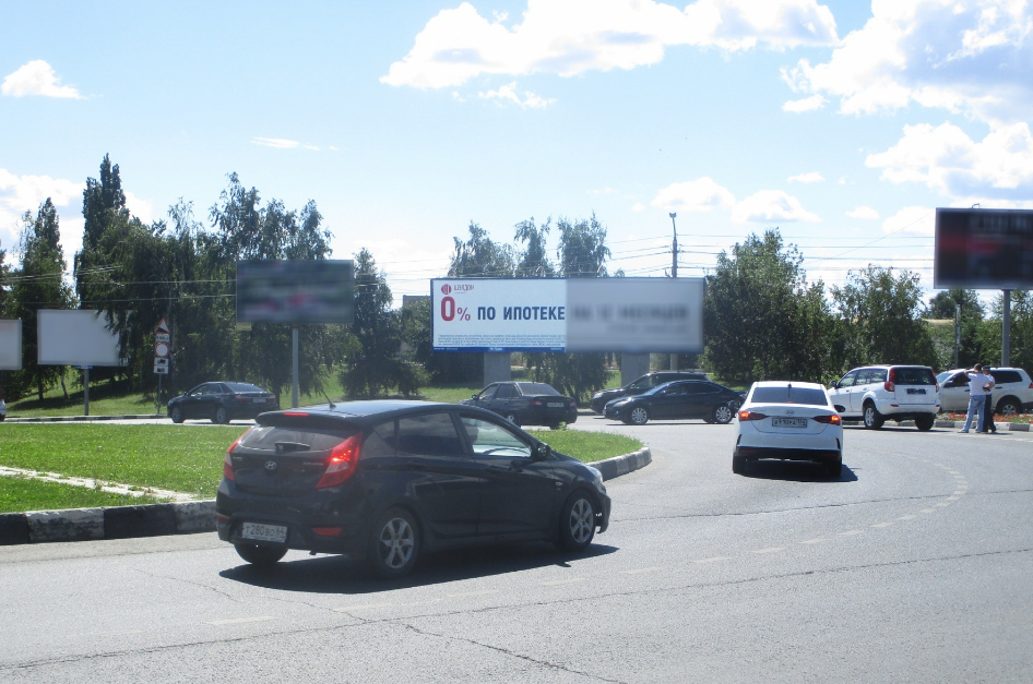 Фотография рекламного носителя, тип: Билборд 3x6, адрес: Симбирская ул. Х 6-й Соколовогорский пр-зд., автосалон Hyundai, поз.2, Саратов, Саратовская область, Россия. Сторона А №157007