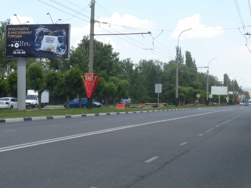 Фотография рекламного носителя, тип: Билборд 3x6, адрес: Энтузиастов б-р., д.35, Тамбов, Тамбовская область, Россия. Сторона Б №452164