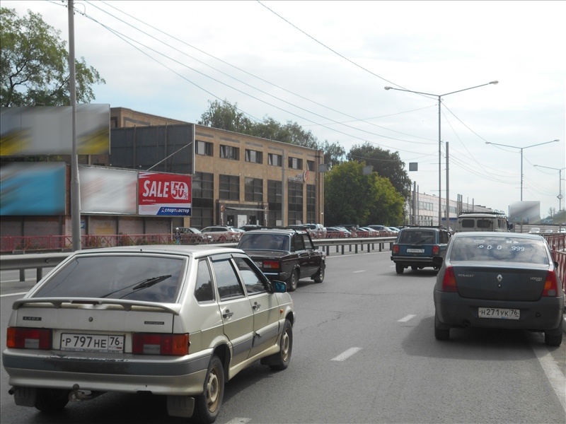 Фотография рекламного носителя, тип: Билборд 3x6, адрес: Фрунзе пр-т., д.15, Ярославль, Ярославская область, Россия. Сторона Б2 №225099