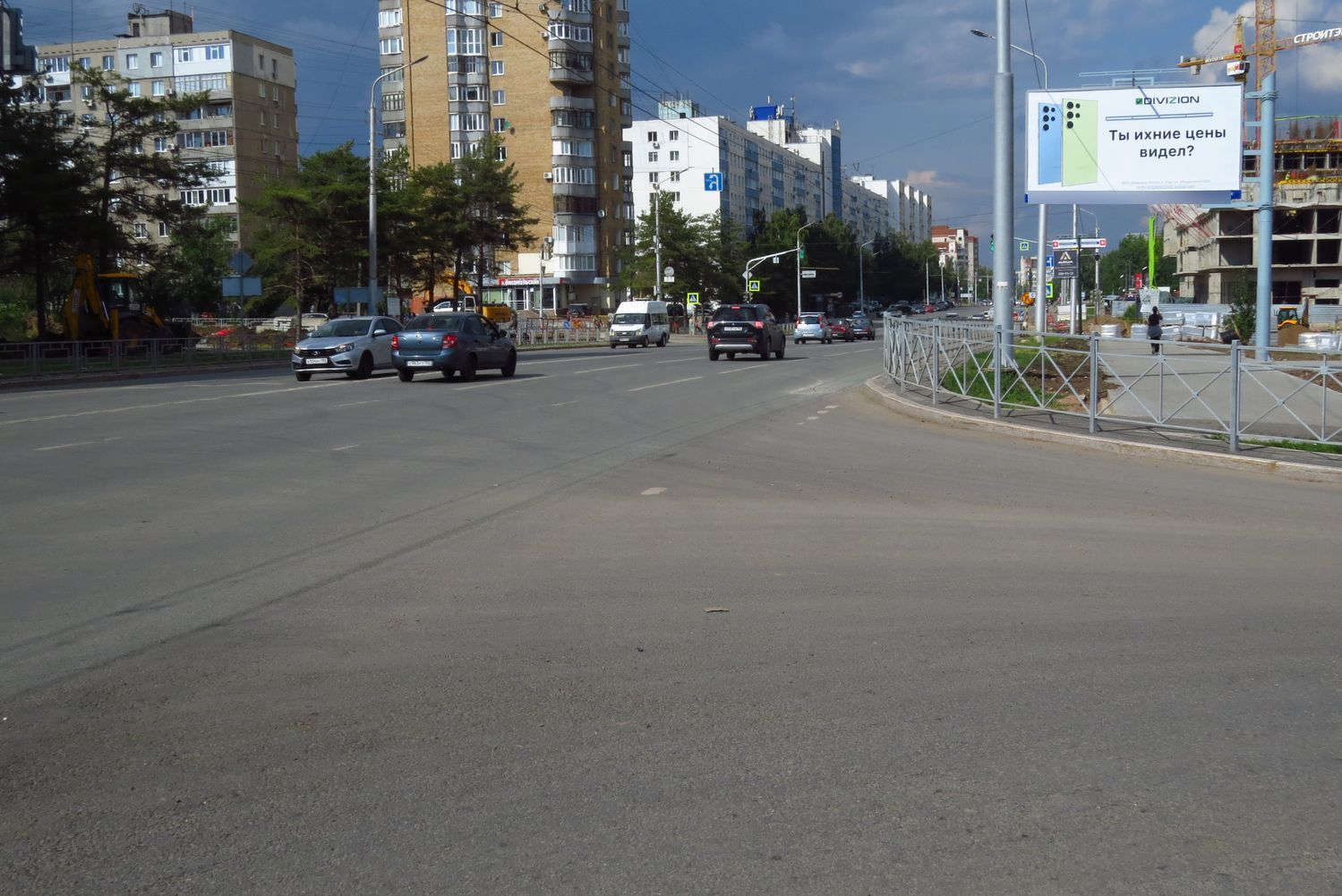 Фотография рекламного носителя, тип: Билборд 3x6, адрес: Комсомольская ул., д.161/1, Уфа, Республика Башкортостан, Россия. Сторона А №91940