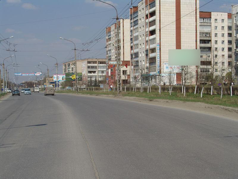 Фотография рекламного носителя, тип: Билборд 3x6, адрес: Октября пр-т., д.29, Миасс, Челябинская область, Россия. Сторона А №1359733