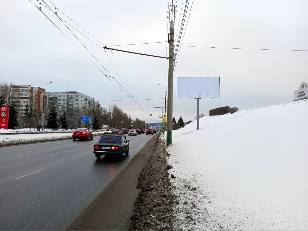 Фотография рекламного носителя, тип: Билборд 3x6, адрес: 8 Марта ул. Х Гастелло ул., д.20, Пенза, Пензенская область, Россия. Сторона А №1365679