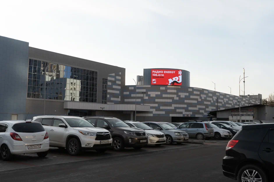 Фотография рекламного носителя, тип: Видеоэкран, адрес: Сиверса ул., д.23, Ростов-на-Дону, Ростовская область, Россия. Сторона Б1-Б10 №1013461