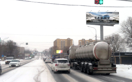 Фотография рекламного носителя, тип: Суперсайт 4x12, адрес: Красная ул., д.163а, Солнечногорск, Московская область, Россия. Сторона А №1329958