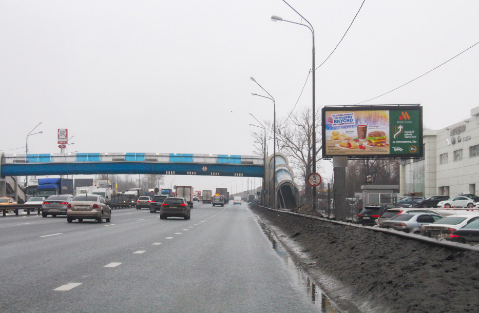 Фотография рекламного носителя, тип: Билборд 3x6, адрес: Энтузиастов ш., 2 400м от МКАД, Балашиха, Московская область, Россия. Сторона А №791764