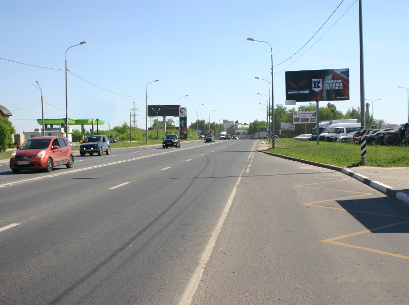 Фотография рекламного носителя, тип: Билборд 3x6, адрес: Афонино д., Магистральная ул., д.137б, Нижний Новгород, Нижегородская область, Россия. Сторона A №680503