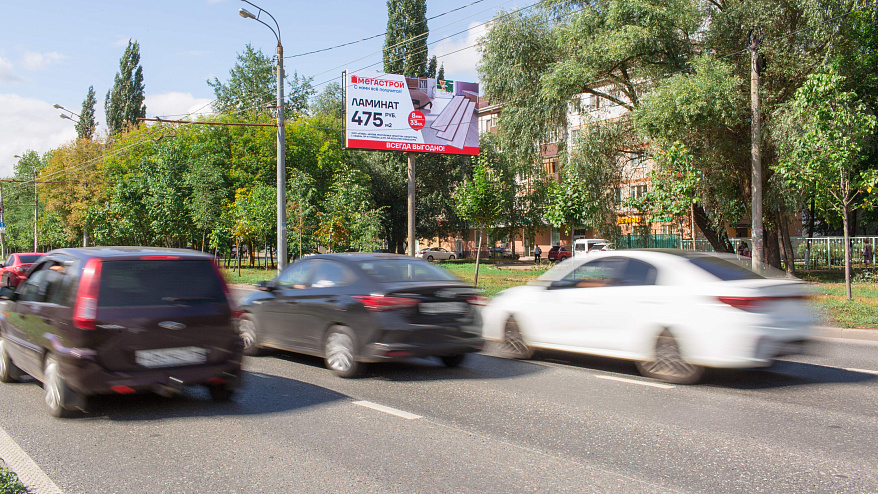 Фотография рекламного носителя, тип: Билборд 3x6, адрес: Краснококшайская ул., д.156, Казань, Республика Татарстан, Россия. Сторона A1-A10 №232076