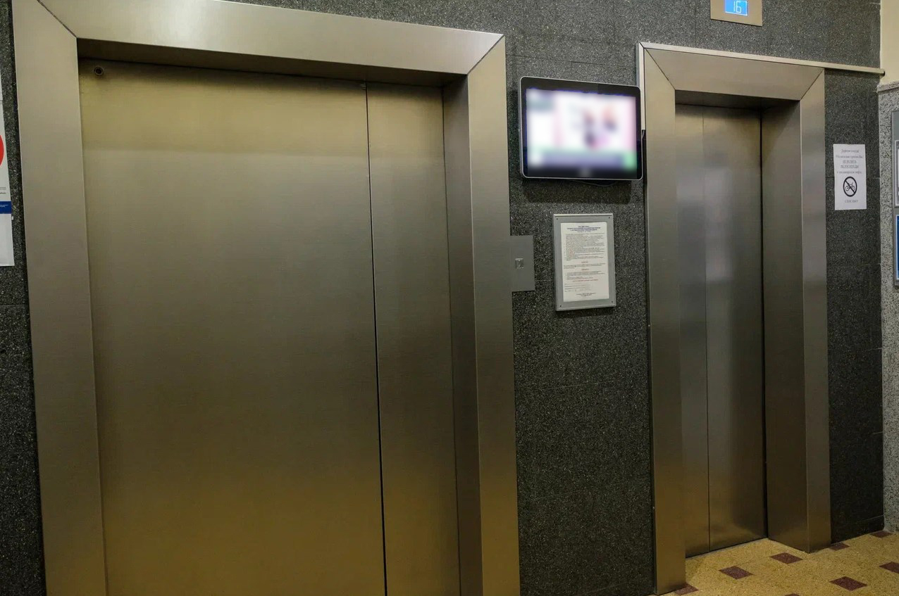 Фотография рекламного носителя, тип: Видеоэкран, адрес: Жилой комплекс «ЖК "Новое Марфино"», Большая Марфинская ул., д.4, корп.4, Москва, Россия. Сторона/вариант 4 недели №1400461