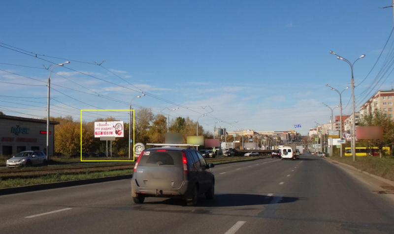Фотография рекламного носителя, тип: Билборд 3x6, адрес: К. Маркса ул. Х В.Чугуевского ул., автомойка "Парус", Ижевск, Республика Удмуртия, Россия. Сторона B №670295