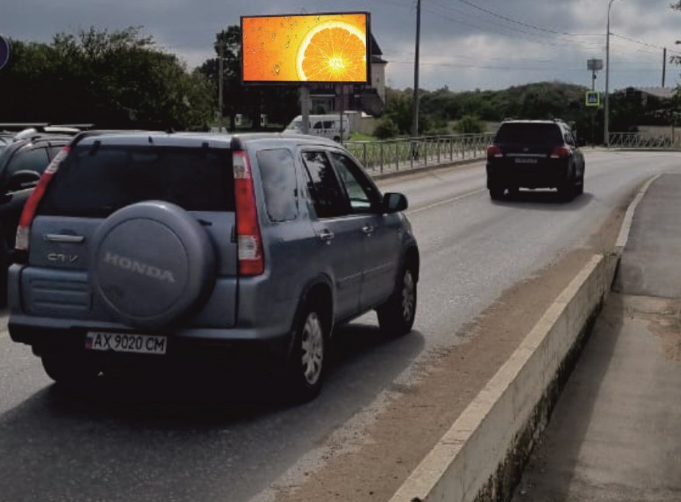 Фотография рекламного носителя, тип: Билборд 3x6, адрес: Монастырское ш. X Фиолентовское ш., поз.1, Севастополь, Россия. Сторона Б №1329800