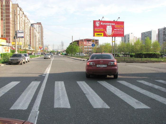 Фотография рекламного носителя, тип: Билборд 3x6, адрес: Люблинская ул., д.169, Москва, Россия. Сторона A №62687