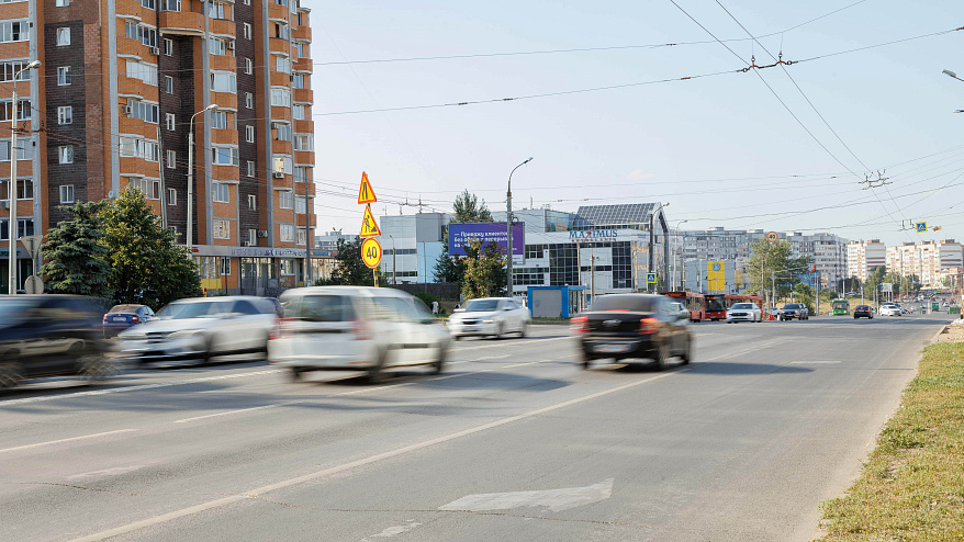 Фотография рекламного носителя, тип: Билборд 3x6, адрес: Юлиуса Фучика ул., д.110, Казань, Республика Татарстан, Россия. Сторона B №232395