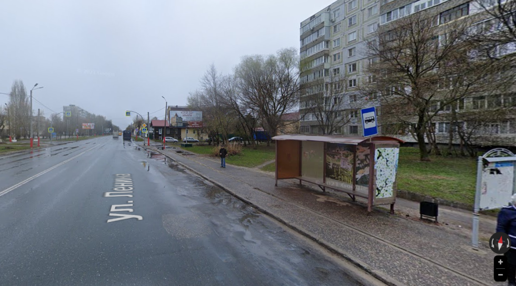 Фотография рекламного носителя, тип: Остановка 1.8x1.2, адрес: Ленина ул., "Кумир", Муром, Владимирская область, Россия. Сторона А №1335838