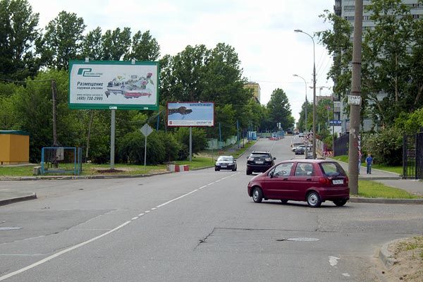 Фотография рекламного носителя, тип: Билборд 3x6, адрес: Давыдковская ул., д.14, Москва, Россия. Сторона B №65012