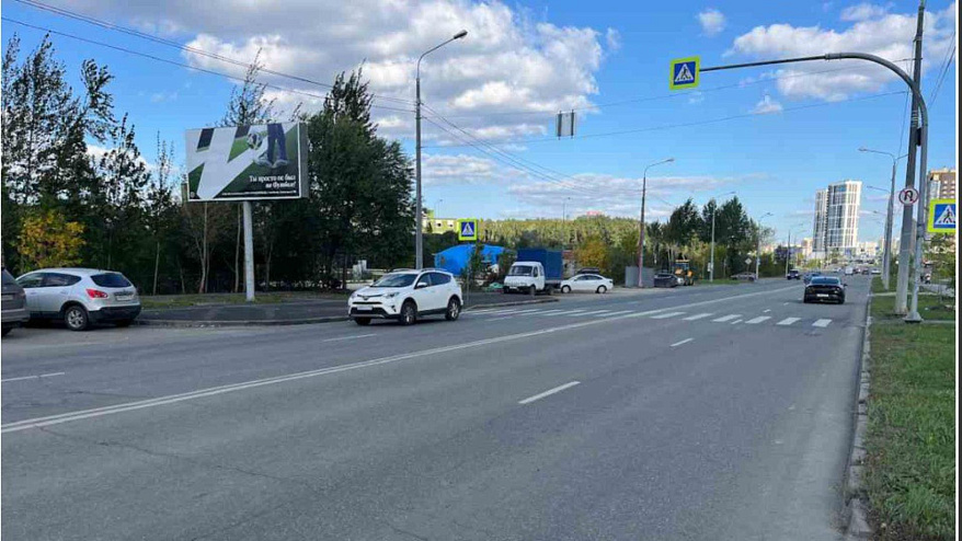 Фотография рекламного носителя, тип: Билборд 3x6, адрес: Татищева ул., Челябинск, Челябинская область, Россия. Сторона В №1022377