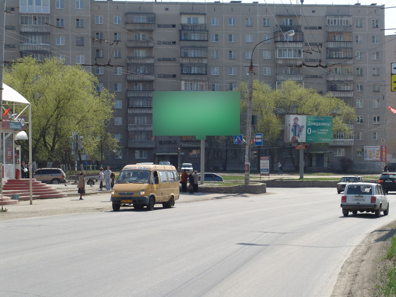 Фотография рекламного носителя, тип: Билборд 3x6, адрес: Октября пр-т. X Жуковского ул., Миасс, Челябинская область, Россия. Сторона В №1359738