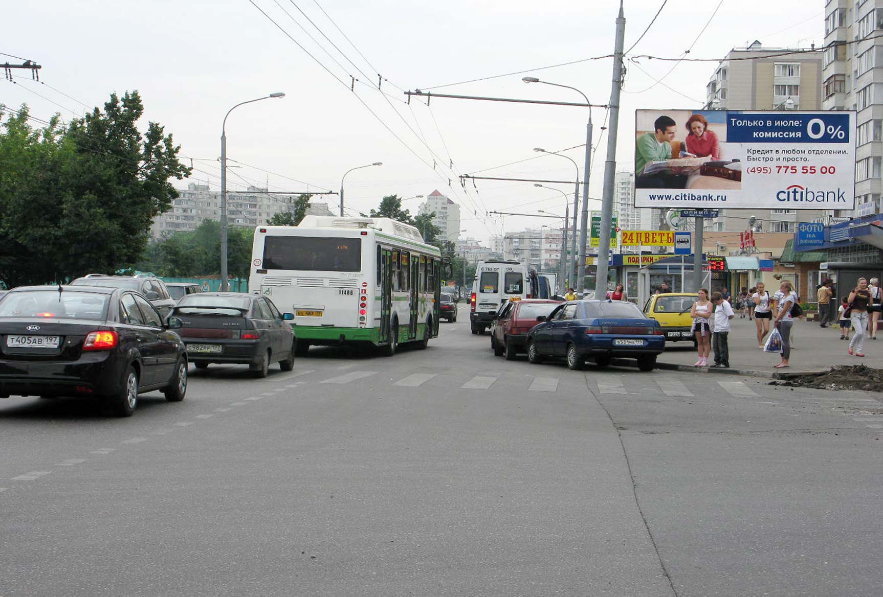 Фотография рекламного носителя, тип: Билборд 3x6, адрес: Коровинское ш., д.25/30, Москва, Россия. Сторона A №15259