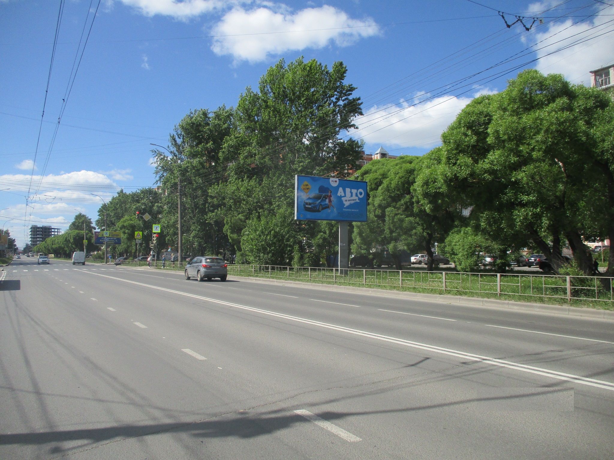 Фотография рекламного носителя, тип: Билборд 3x6, адрес: Ленинградская ул., д.144, Вологда, Вологодская область, Россия. Сторона А №643356