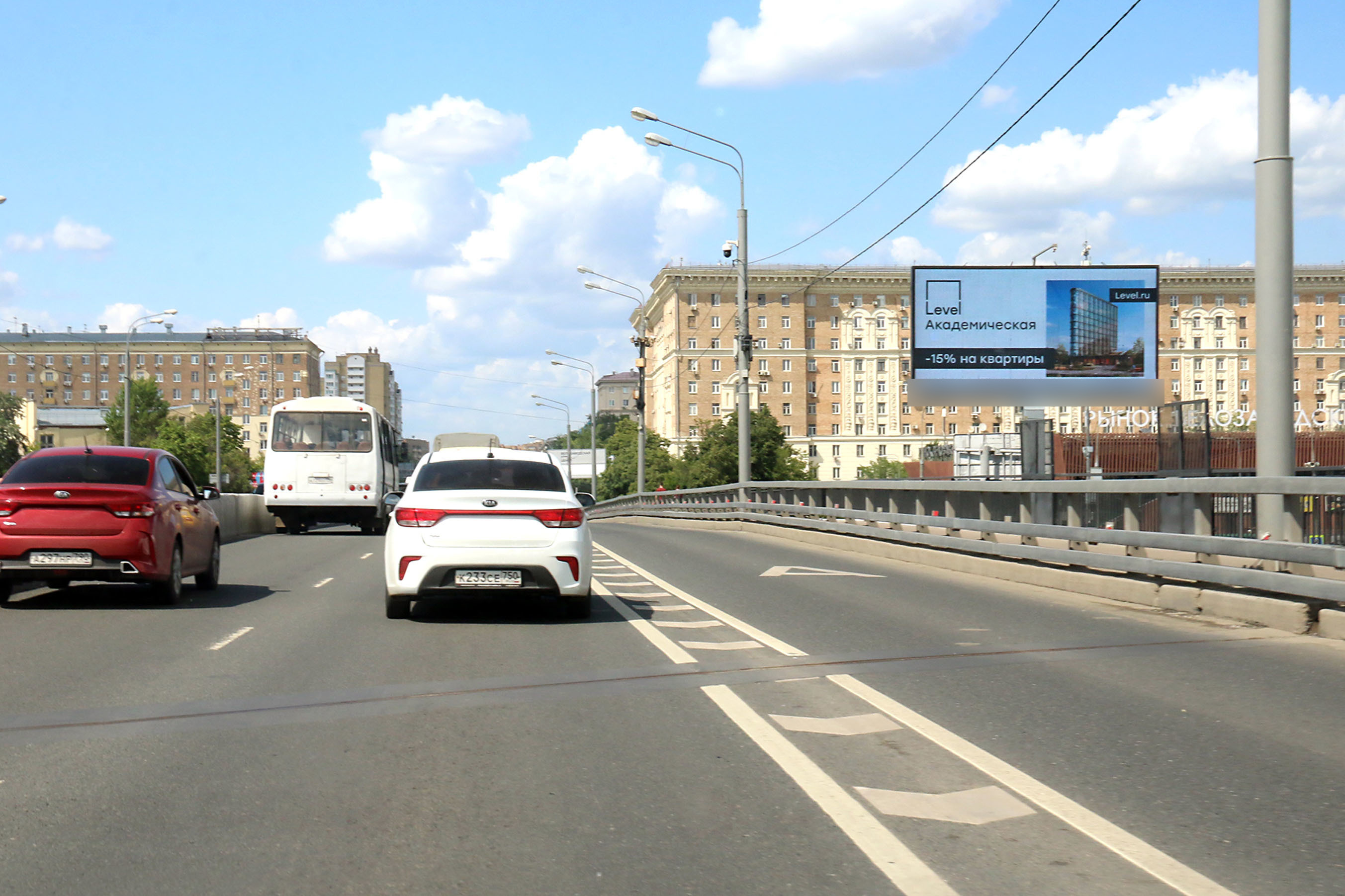 Фотография рекламного носителя, тип: Билборд 3x6, адрес: Велозаводская ул. Х ТТК, Москва, Россия. Сторона А1 №640029