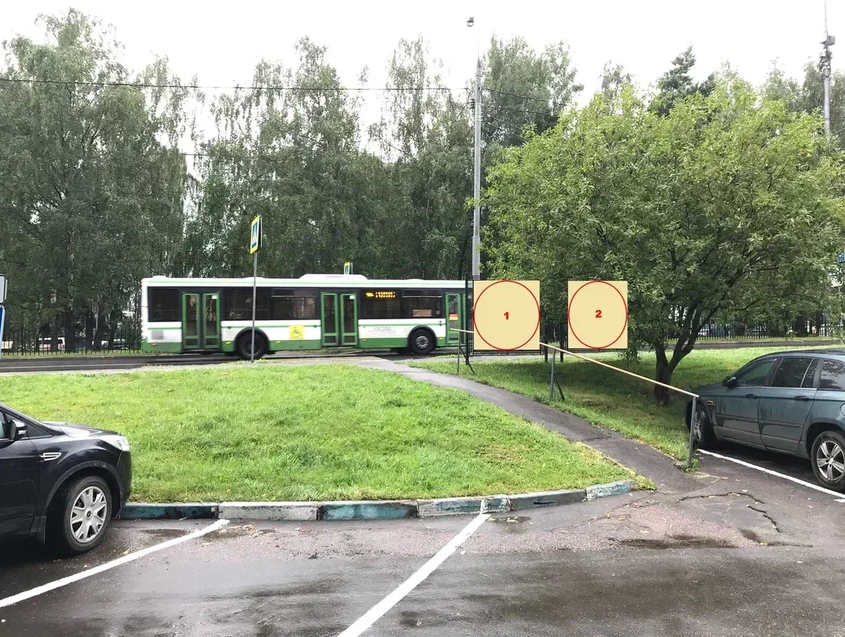 Фотография рекламного носителя, тип: Афиша 1.75x1.8, адрес: Инессы Арманд ул., д.11, стенд 2, Москва, Россия. Сторона B №873641