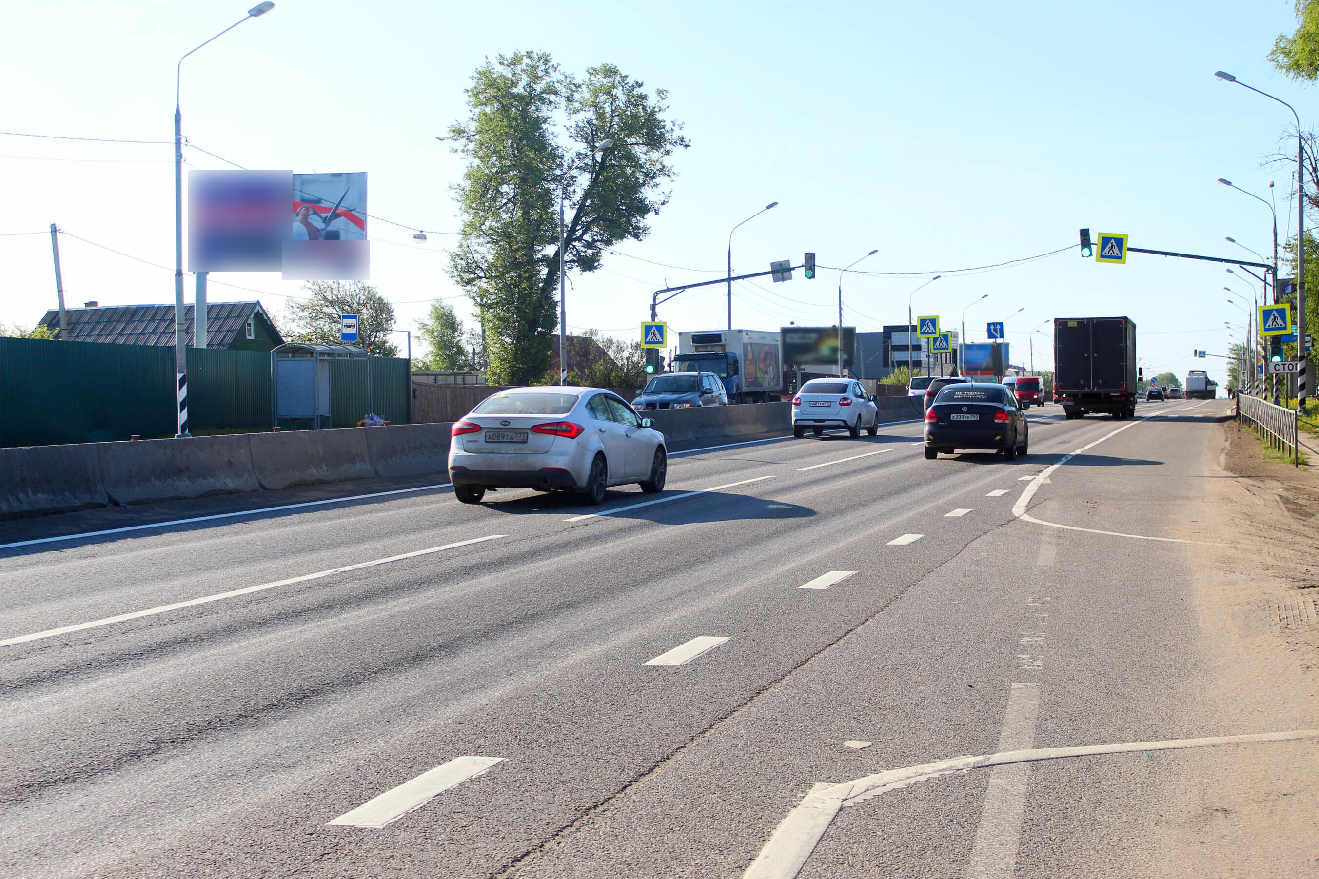 Фотография рекламного носителя, тип: Билборд 3x6, адрес: Ленинградское ш., 52 820м, Солнечногорск, Московская область, Россия. Сторона Б №991628