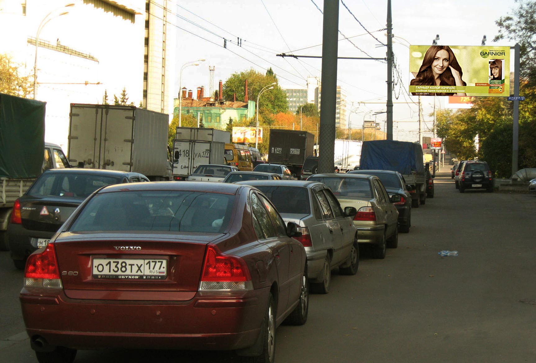 Фотография рекламного носителя, тип: Билборд 3x6, адрес: Энтузиастов ш., д.32, Москва, Россия. Сторона A №15603