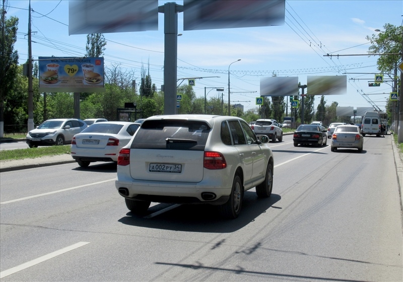 Фотография рекламного носителя, тип: Билборд 3x6, адрес: Ленина пр-т., н-в д.85, Волгоград, Волгоградская область, Россия. Сторона Б №111390