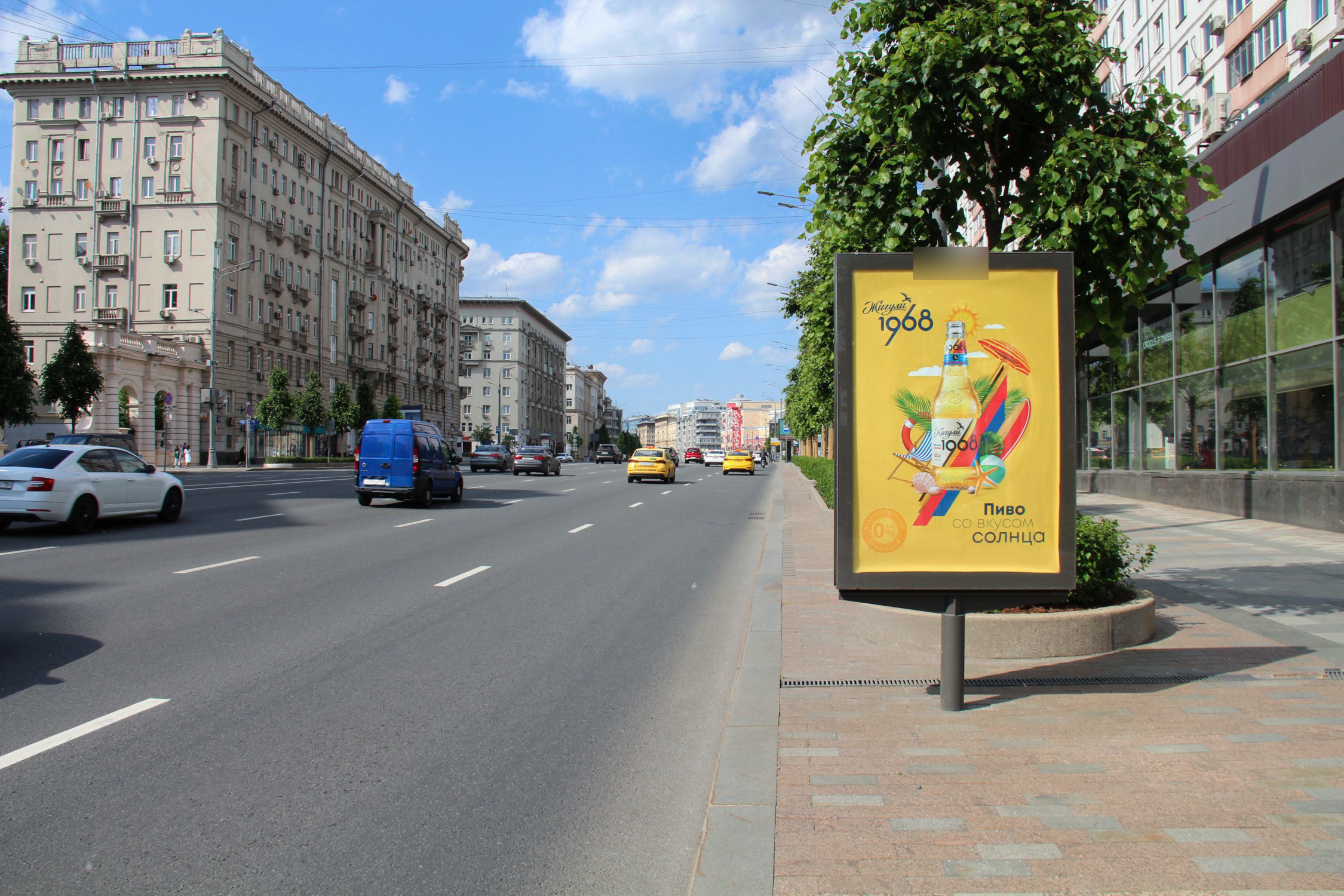 Фотография рекламного носителя, тип: Ситиформат 1.8x1.2, адрес: Земляной Вал ул., д.41, стр.4, Москва, Россия. Сторона А №579992