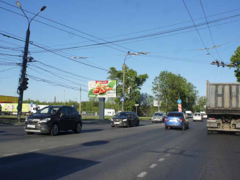 Фотография рекламного носителя, тип: Билборд 3x6, адрес: Московское ш., д.296, Нижний Новгород, Нижегородская область, Россия. Сторона B №1021475