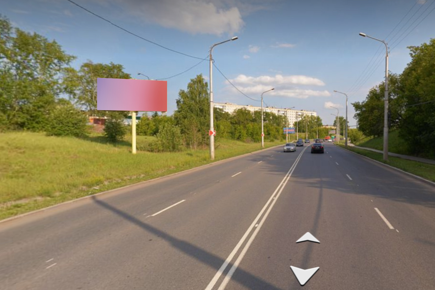 Фотография рекламного носителя, тип: Билборд 3x6, адрес: Суворова ул., Байновский мост, Каменск-Уральский, Свердловская область, Россия. Сторона Б №1087712