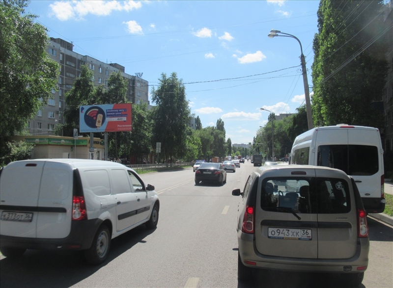 Фотография рекламного носителя, тип: Билборд 3x6, адрес: Моисеева ул., д.57, Воронеж, Воронежская область, Россия. Сторона Б №111668
