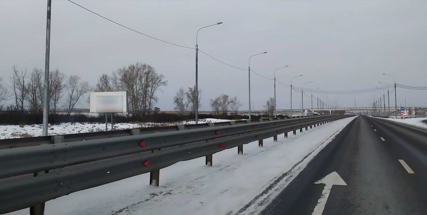 Фотография рекламного носителя, тип: Билборд 3x6, адрес: М-53 а/д., 801 945м, Красноярский край, Россия. Сторона Б №1361795