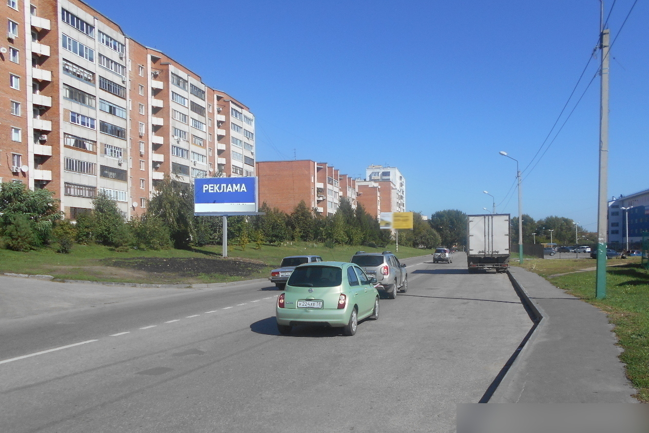 Фотография рекламного носителя, тип: Билборд 3x6, адрес: Воронова ул., д.18, Пенза, Пензенская область, Россия. Сторона Б №539086