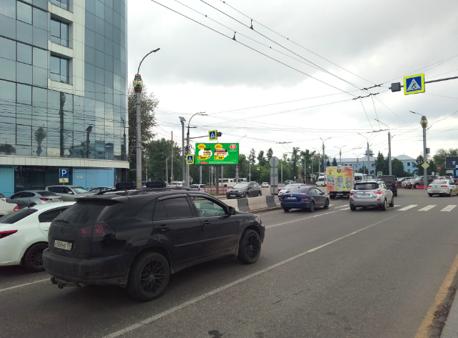 Фотография рекламного носителя, тип: Билборд 3x6, адрес: Ширямова ул., д.10а, Иркутск, Иркутская область, Россия. Сторона Б1 №326489