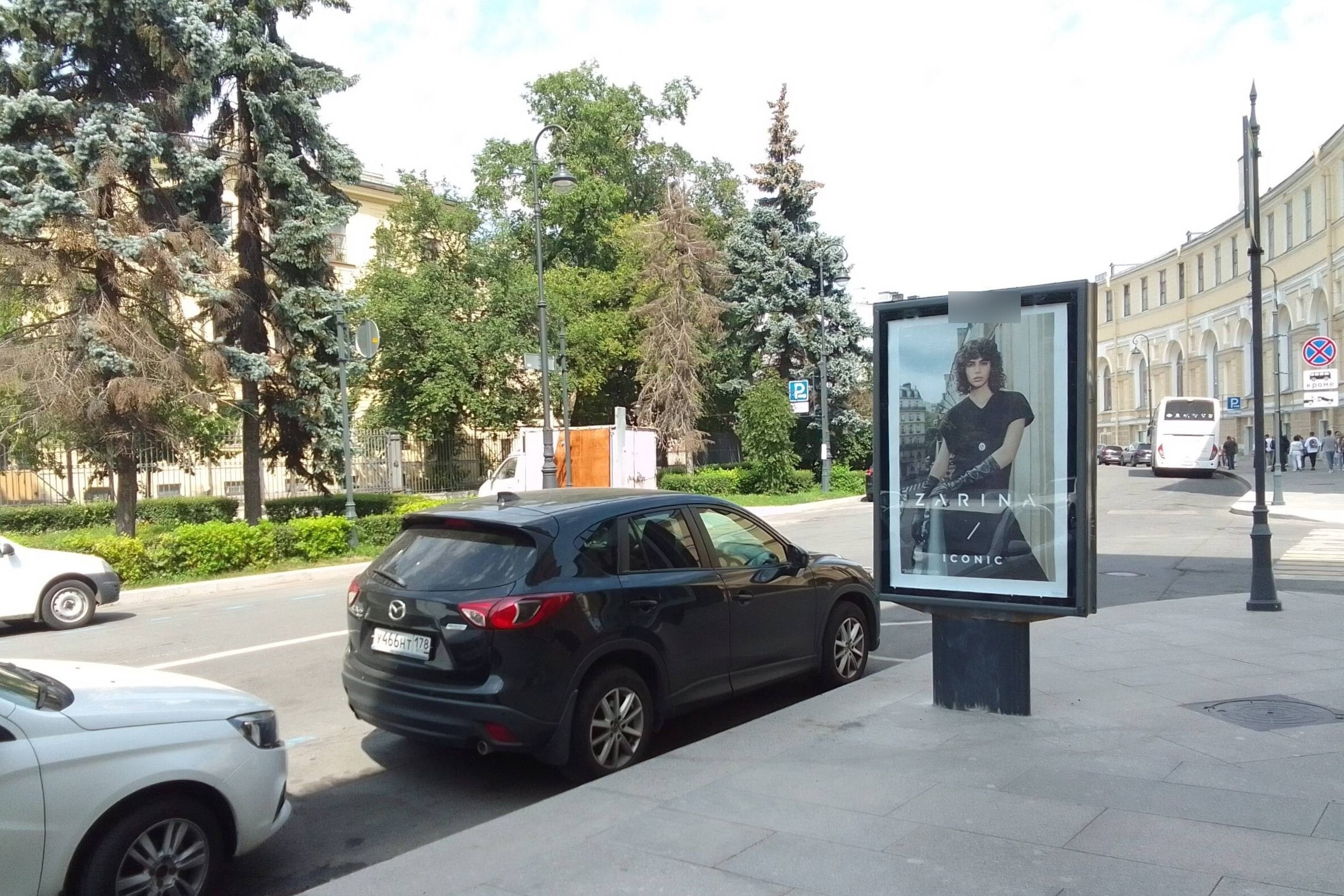 Фотография рекламного носителя, тип: Ситиформат 1.8x1.2, адрес: Биржевой пр-зд. Х Таможенный пер., д.2, Санкт-Петербург, Россия. Сторона А №776079