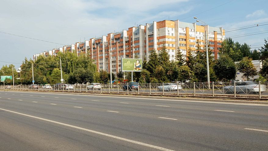 Фотография рекламного носителя, тип: Билборд 3x6, адрес: Ямашева пр-т., д.83, Казань, Республика Татарстан, Россия. Сторона А №761173