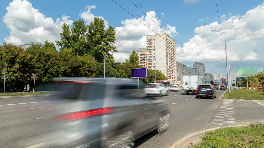 Фотография рекламного носителя, тип: Билборд 3x6, адрес: Мулланура Вахитова ул., д.5а, Казань, Республика Татарстан, Россия. Сторона В №1023139
