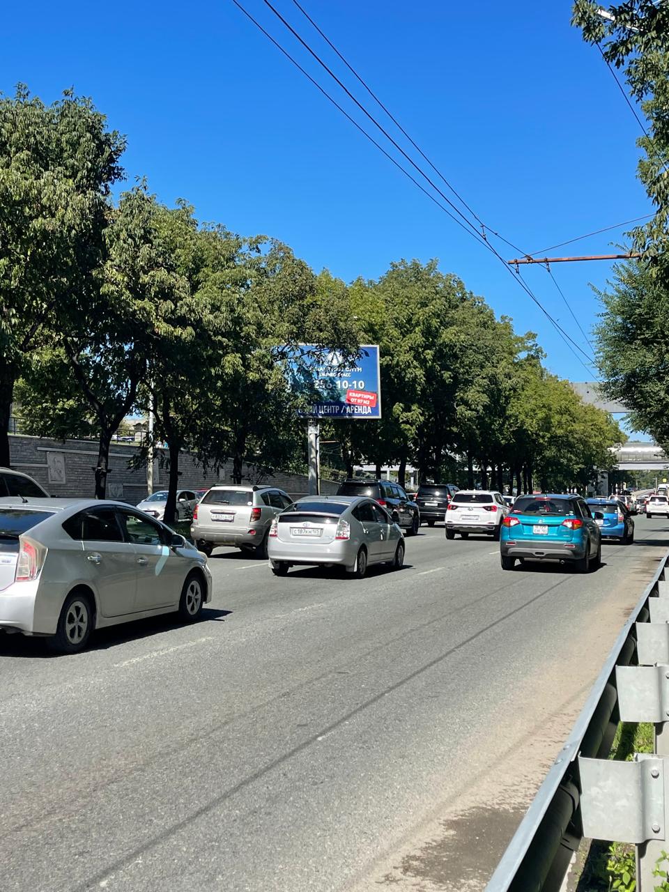 Фотография рекламного носителя, тип: Билборд 3x6, адрес: 100-лет Владивостока ул., д.134, Владивосток, Приморский край, Россия. Сторона A №1350180